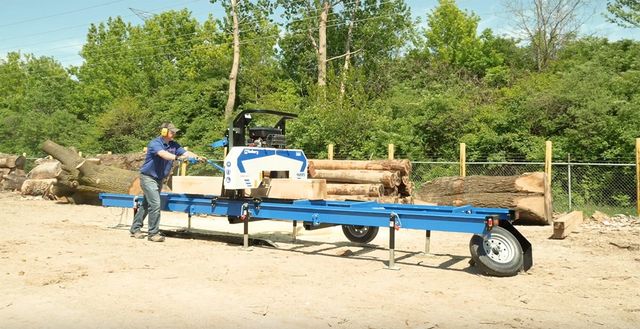 Portable sawmill deals for rent